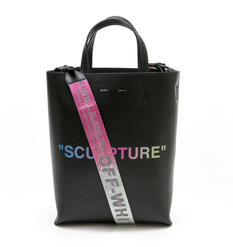 OFF-WHITE  c/o DSMG Gradient Sculpture Tote Bag