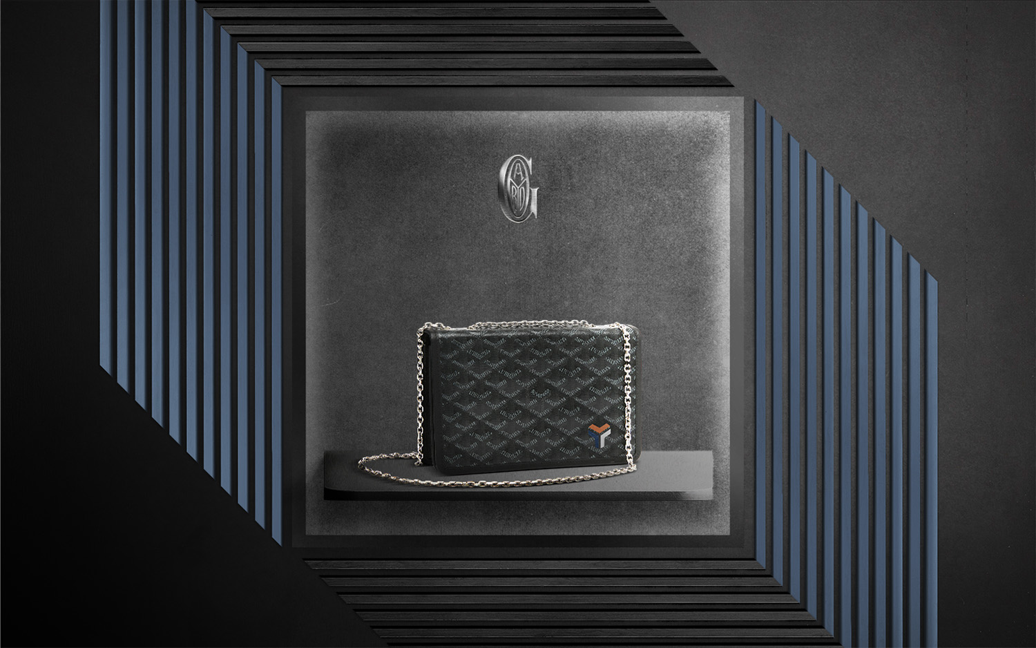 GOYARD 2021 JET BLACK WORLD STAGE | SWAG HOMMES