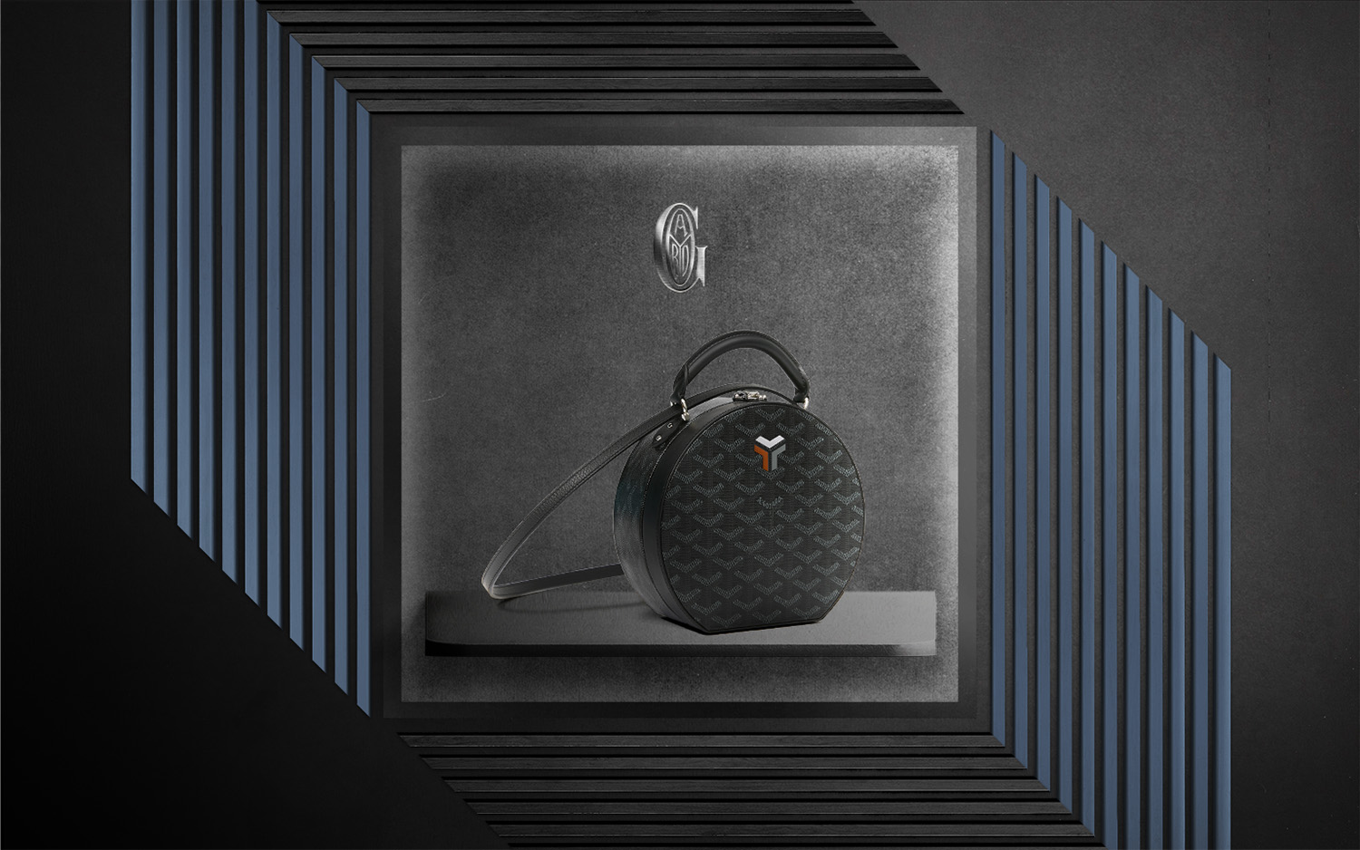 GOYARD 2021 JET BLACK WORLD STAGE | SWAG HOMMES