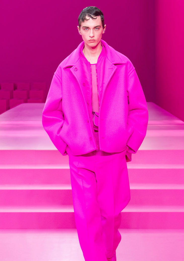 PFW FW22-23 VALENTINO PINK PP COLLECTION