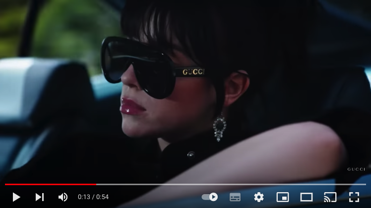 GUCCI EYEWEAR COLLECTION ADVERTISING CAMPAIGN