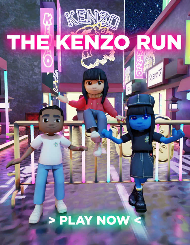 KENZO VIRTUAL VIDEO GAME “THE KENZO RUN”