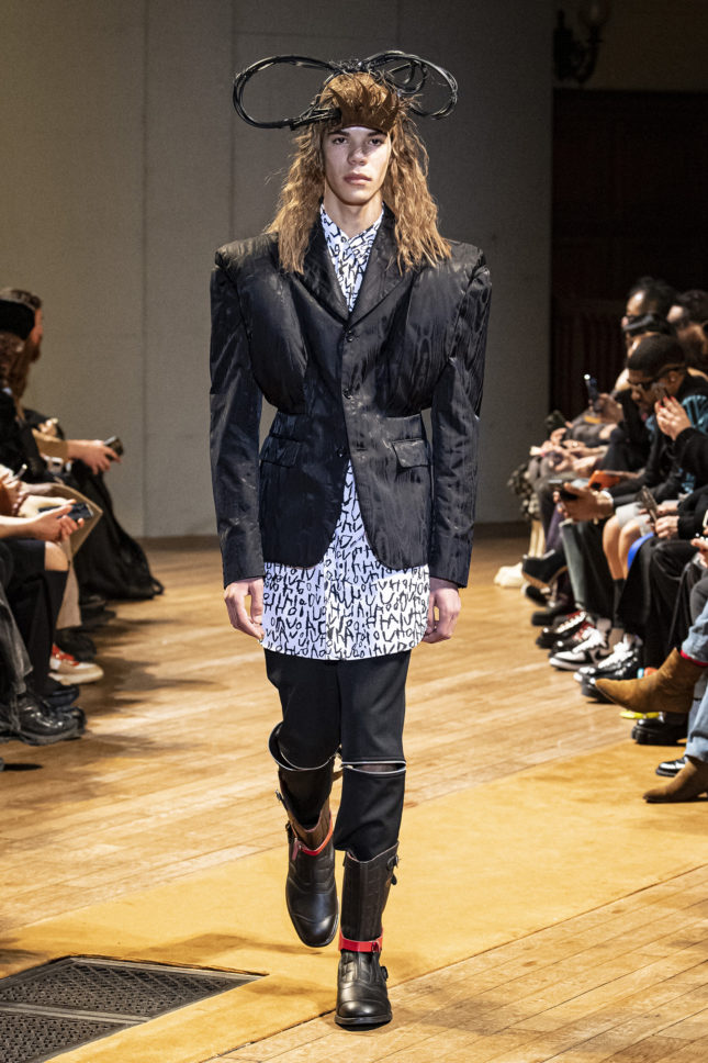 COMME des GARCONS HOMME DEUX 24aw ポンチョ（PFW FW23-24 COMME DES 