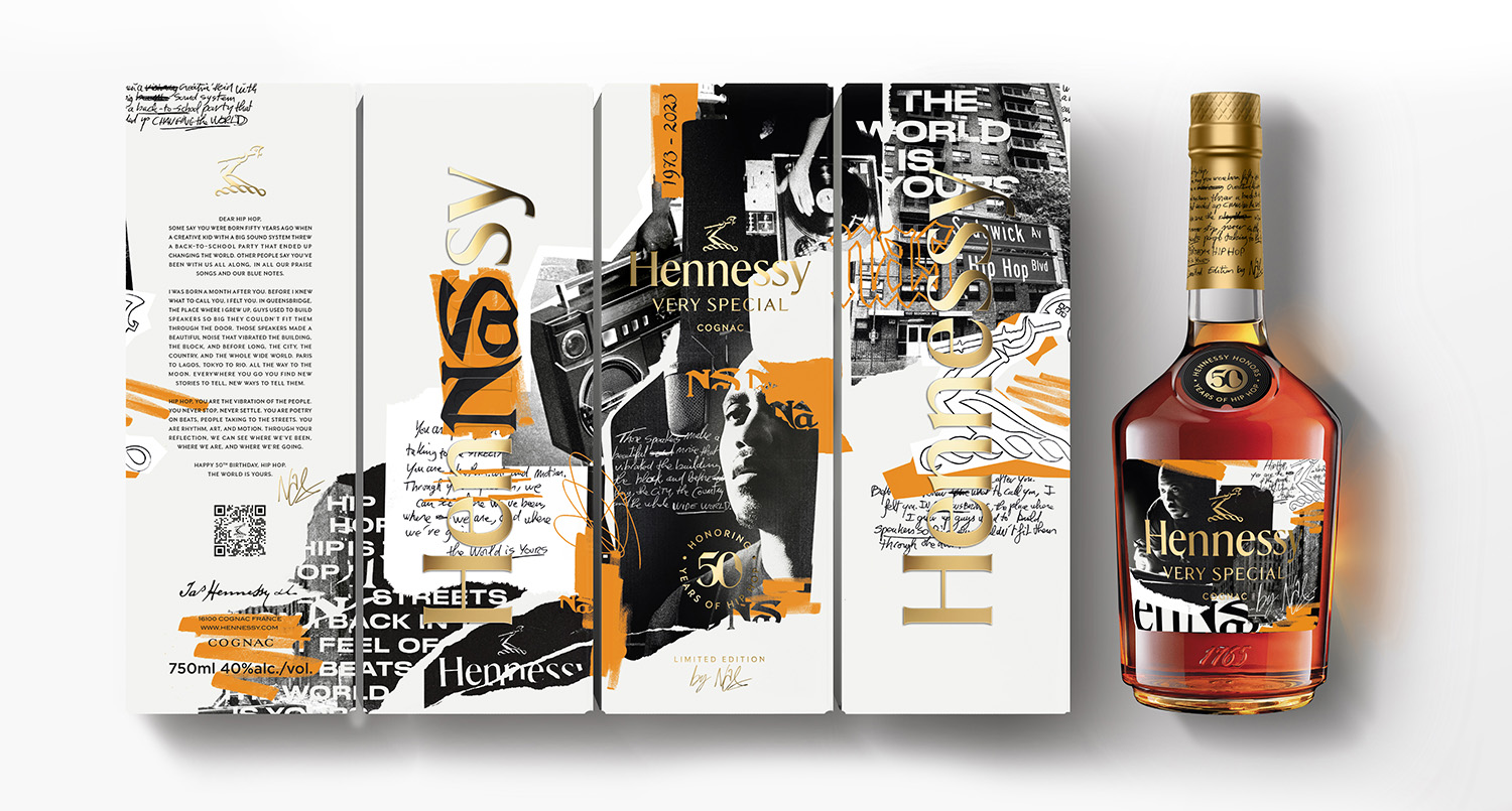 HENNESSY V.S LIMITED EDITION HIP HOP 50 BY NAS | SWAG HOMMES