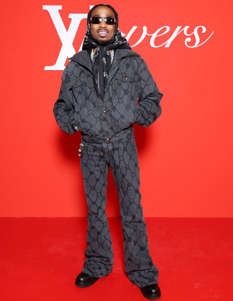 THE CELEBRITIES AT LOUIS VUITTON FW24 MEN