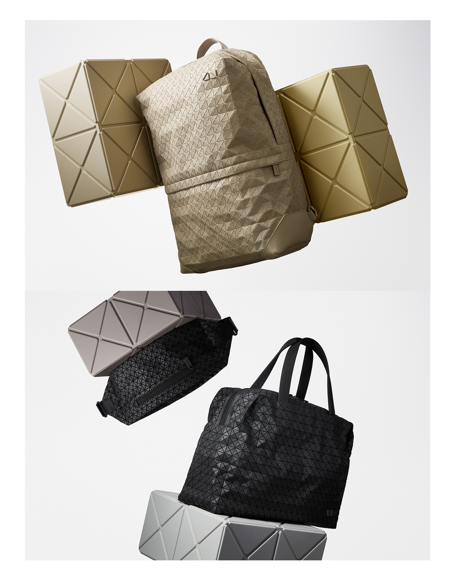 ⭐️早い者勝ち⭐️ BAO BAO レザー ISSEY MIYAKE サドルバッグ 
