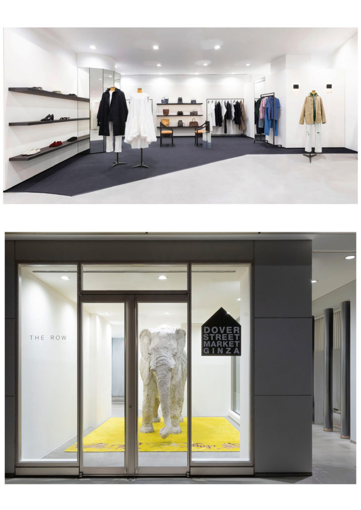 THE ROW DOVER STREET MARKET GINZA RENEWAL OPEN
