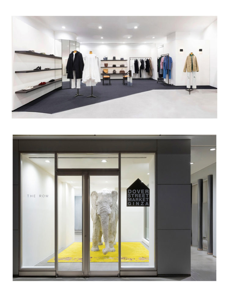 THE ROW DOVER STREET MARKET GINZA RENEWAL OPEN