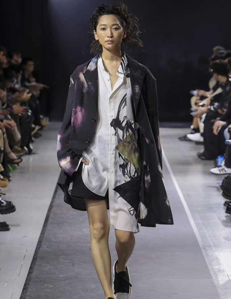 PFW SS25 YOHJI YAMAMOTO POUR HOMME | SWAG HOMMES