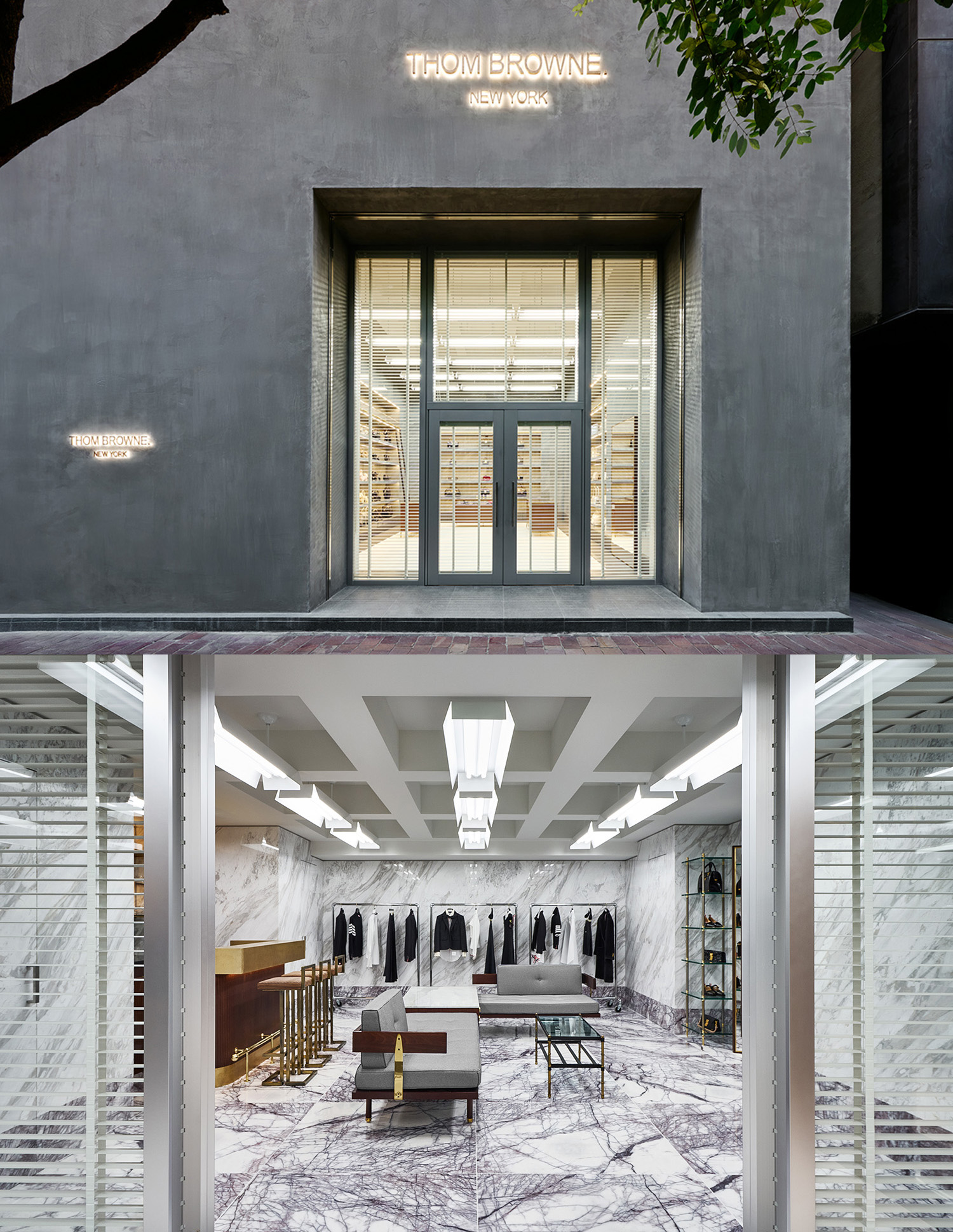 THOM BROWNE GINZA FLAGSHIP STORE OPEN | SWAG HOMMES