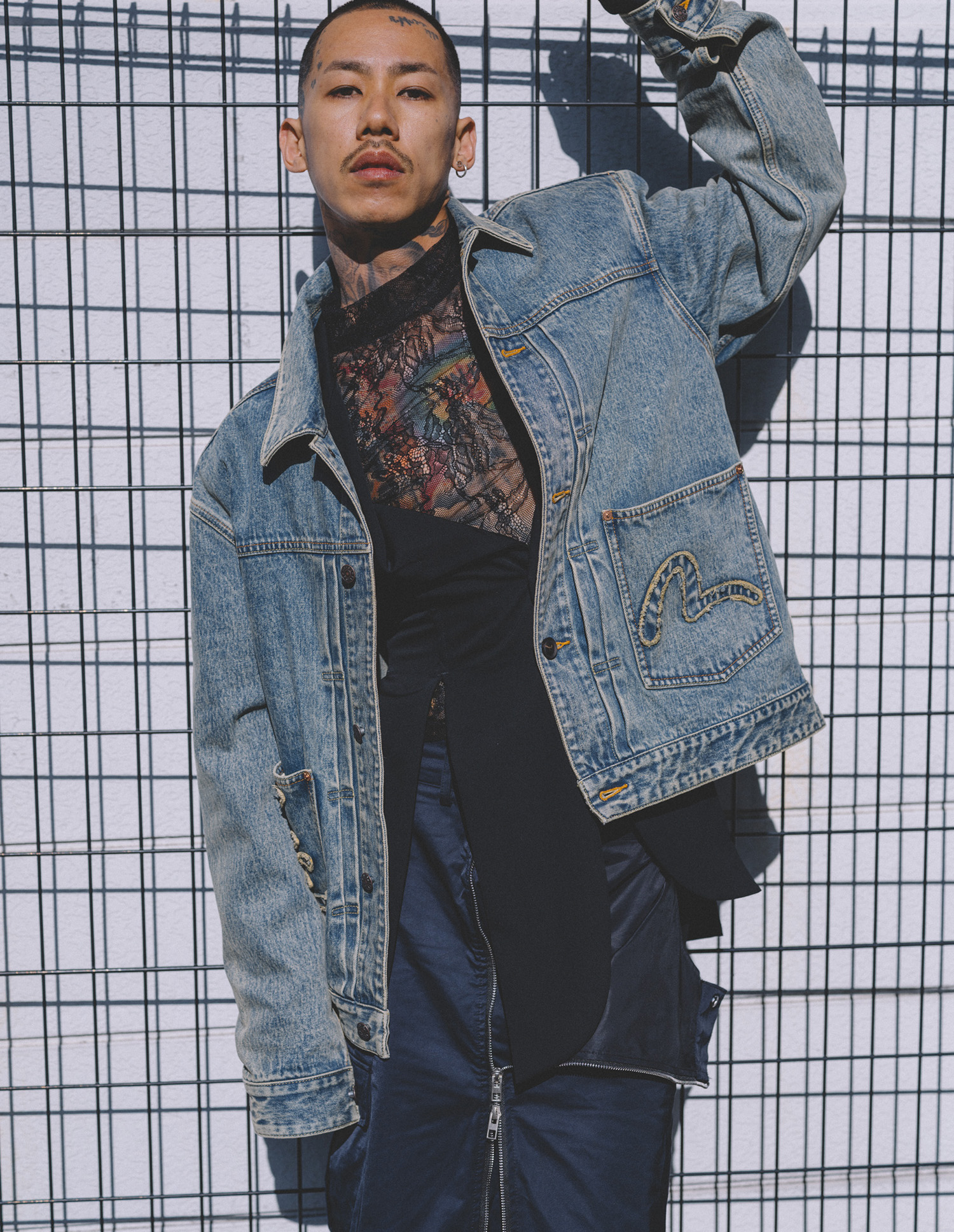 EVISU × F-LAGSTUFF-F COLLABORATION | SWAG HOMMES