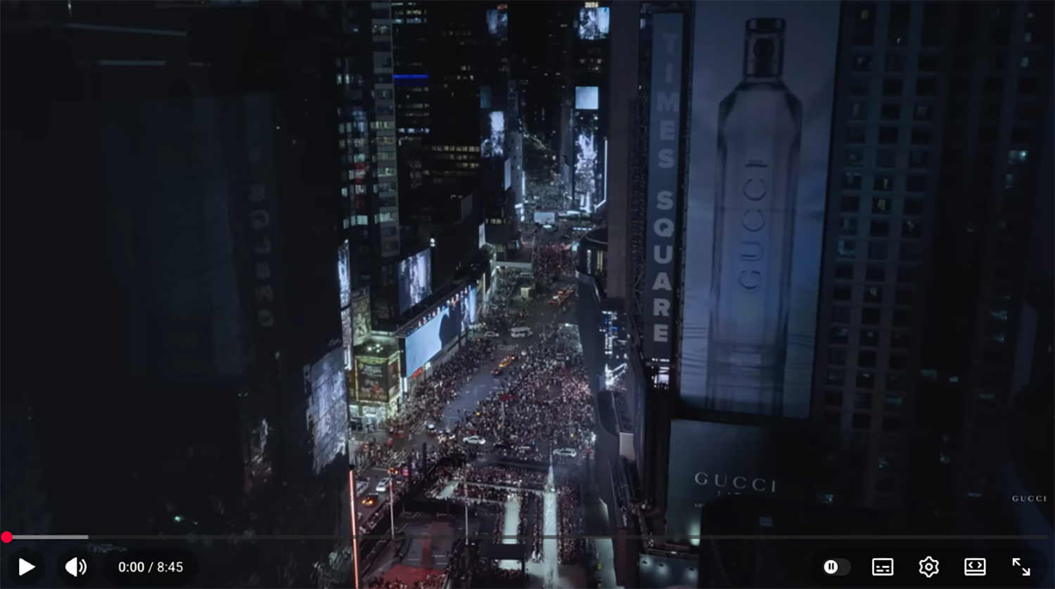 GUCCI CRUISE 2027 “GUCCICORE” IN NEW YORK