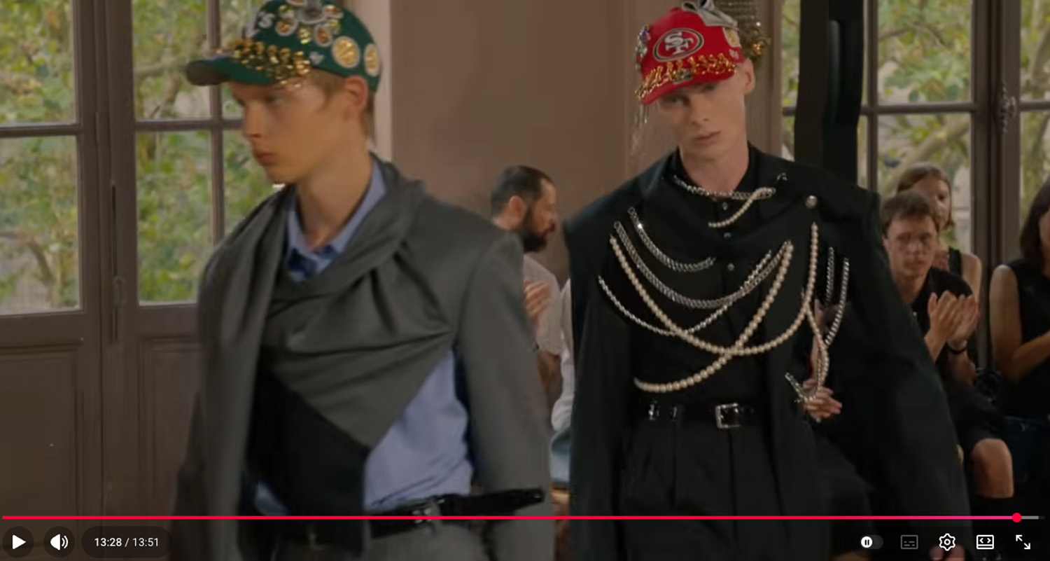 PFW SS27 JUNYA WATANABE MAN “BLING BLING BLING”