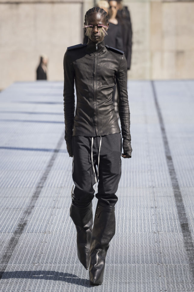 Rick Owens fashion show in Paris, Spring Summer 2027 Menswear Fashion Week Photo by Valerio Mezzanotti