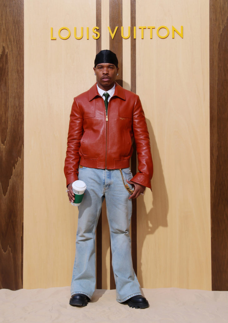 PFW SS27<br />
CELEBRITIES AT<br />
THE LOUIS VUITTON<br />
MEN’S SHOW